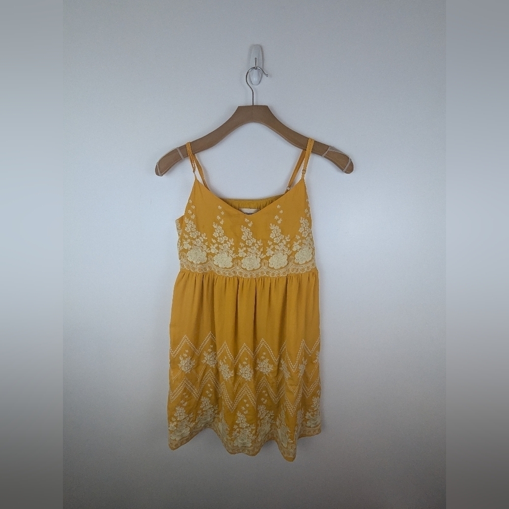Savanna Jane Carmen Marigold Dress, Sz M